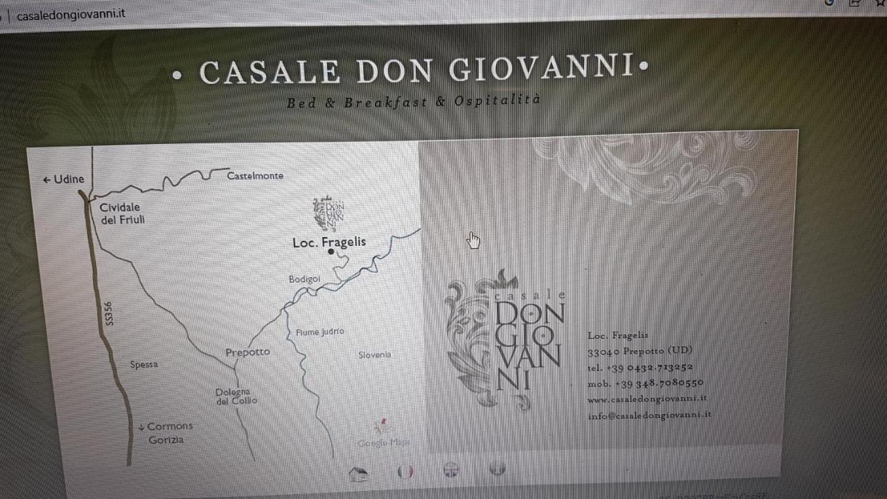 Casale Don Giovanni Prepotto  Exterior foto
